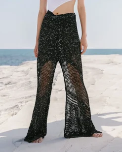 Pantalons>Mes Demoiselles Paris Pantalon Starlet Noir