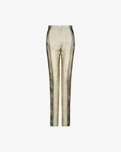Pantalons>Mes Demoiselles Paris Pantalon Sydney Argent