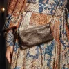 Accessoires>Mes Demoiselles Paris Pochette Icaro Bronze