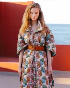 Kimonos & Ponchos>Mes Demoiselles Paris Poncho Fona Multicolore