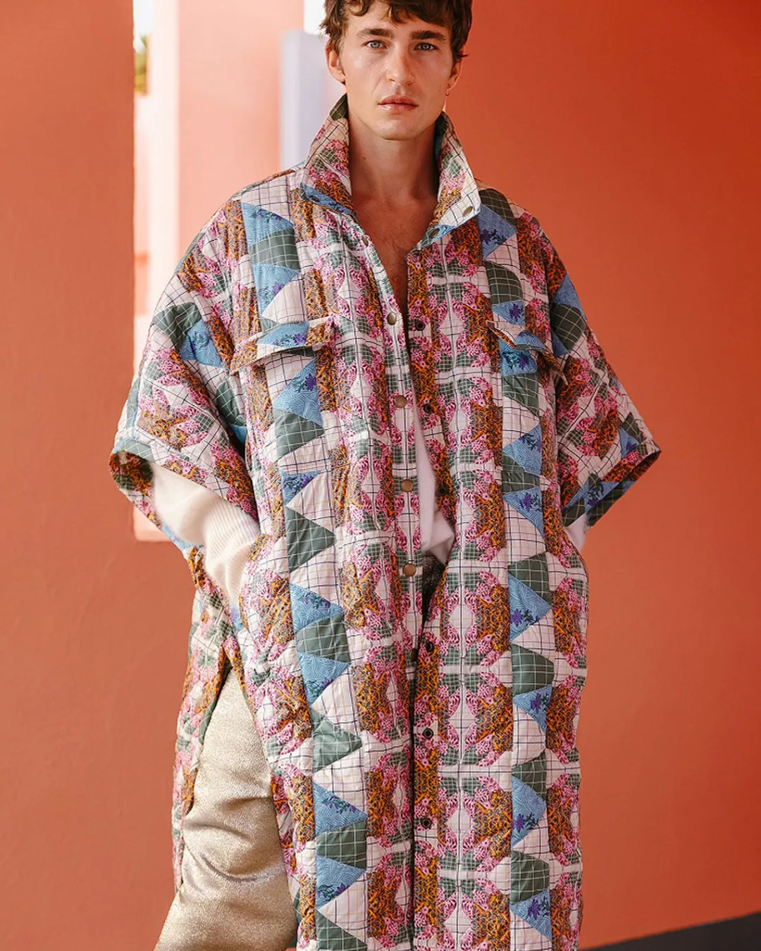 Kimonos & Ponchos>Mes Demoiselles Paris Poncho Fona Multicolore