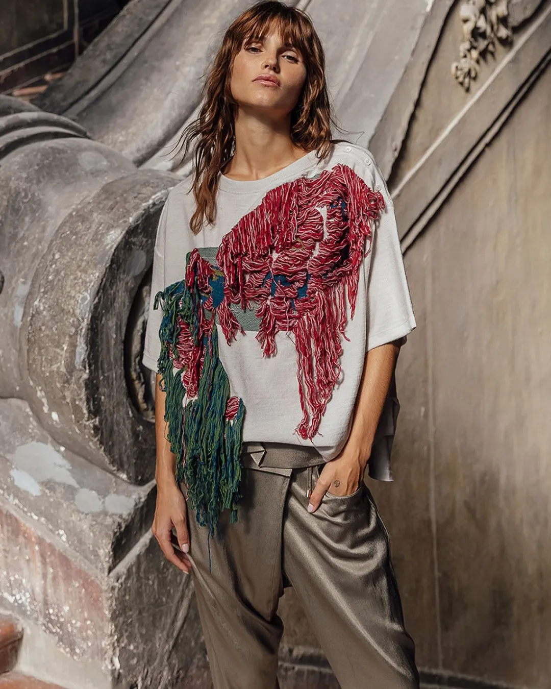 Pulls & Gilets>Mes Demoiselles Paris Pull Abril Ivoire