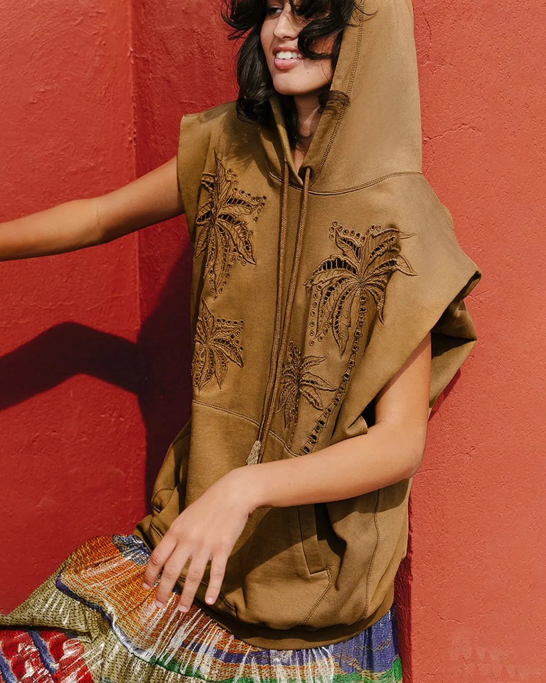 Pulls & Gilets>Mes Demoiselles Paris Pull Duner Olive