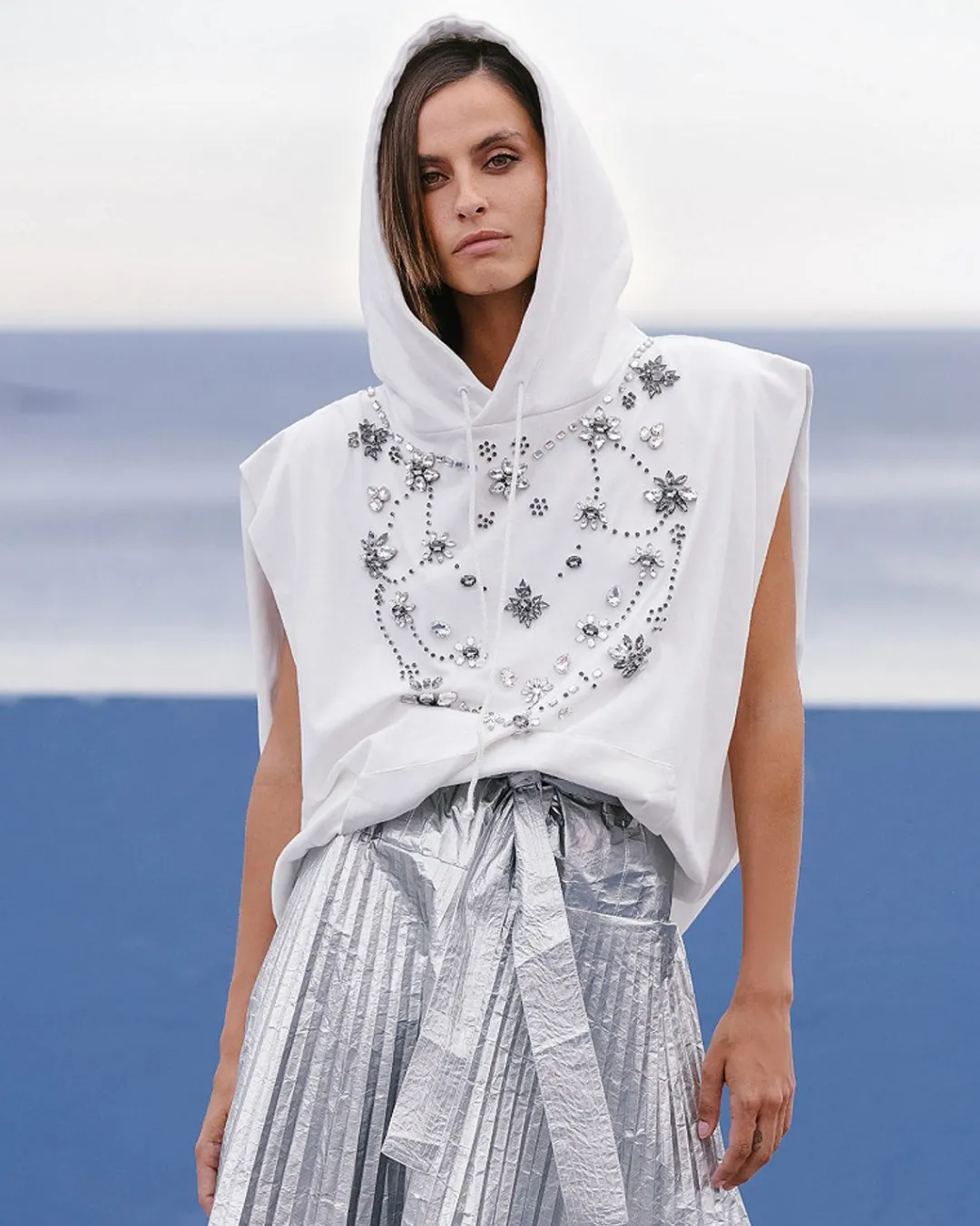 Pulls & Gilets>Mes Demoiselles Paris Pull Momo Blanc