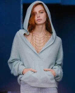 Pulls & Gilets>Mes Demoiselles Paris Pull Roger Bleu Ciel