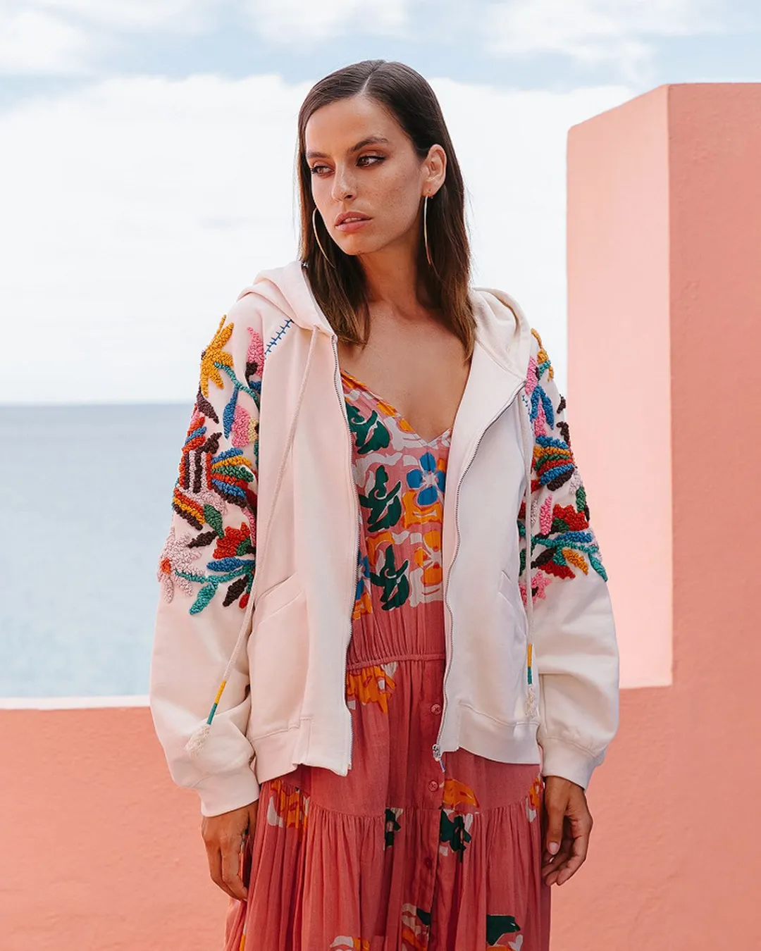 Pulls & Gilets>Mes Demoiselles Paris Pull Tizi Ecru