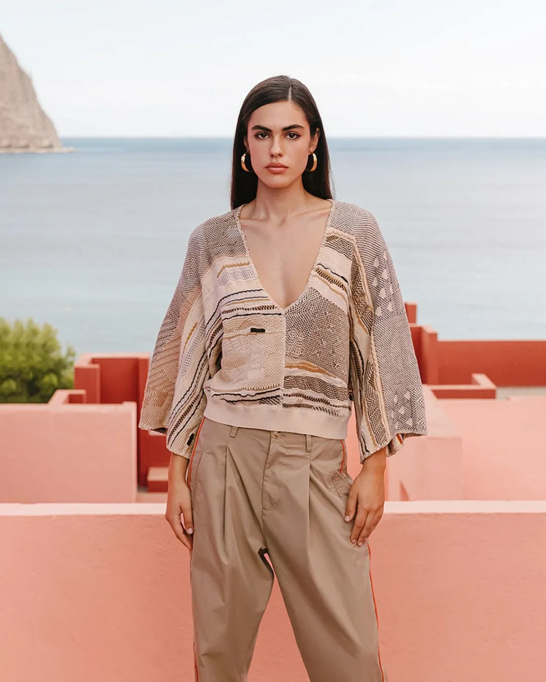 Pulls & Gilets>Mes Demoiselles Paris Pull Wayu Ecru
