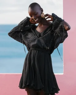Robes & Jupes>Mes Demoiselles Paris Robe Anna Noir