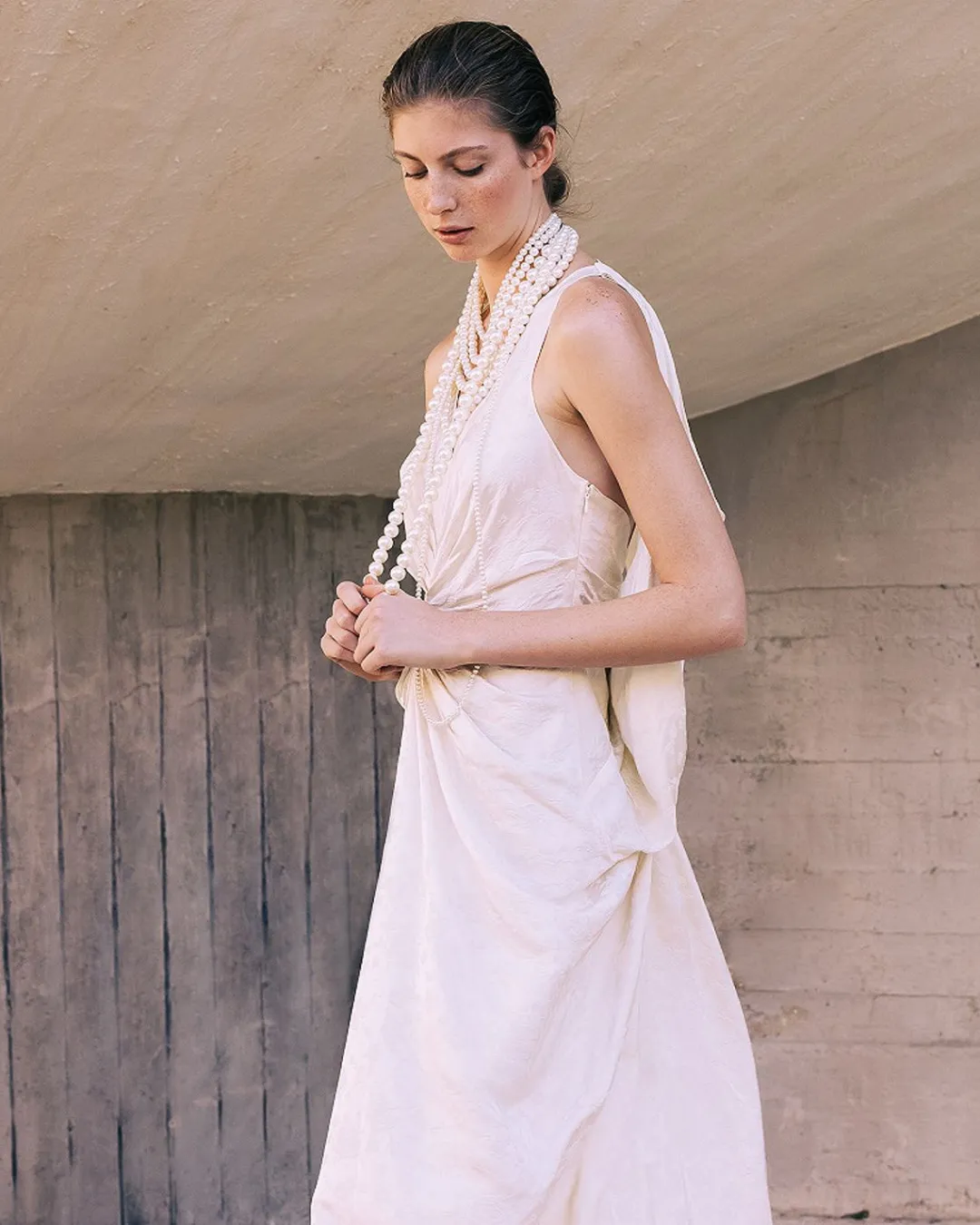 Robes & Jupes>Mes Demoiselles Paris Robe Dalila Ivoire