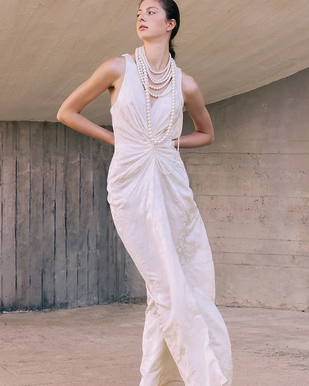 Robes & Jupes>Mes Demoiselles Paris Robe Dalila Ivoire