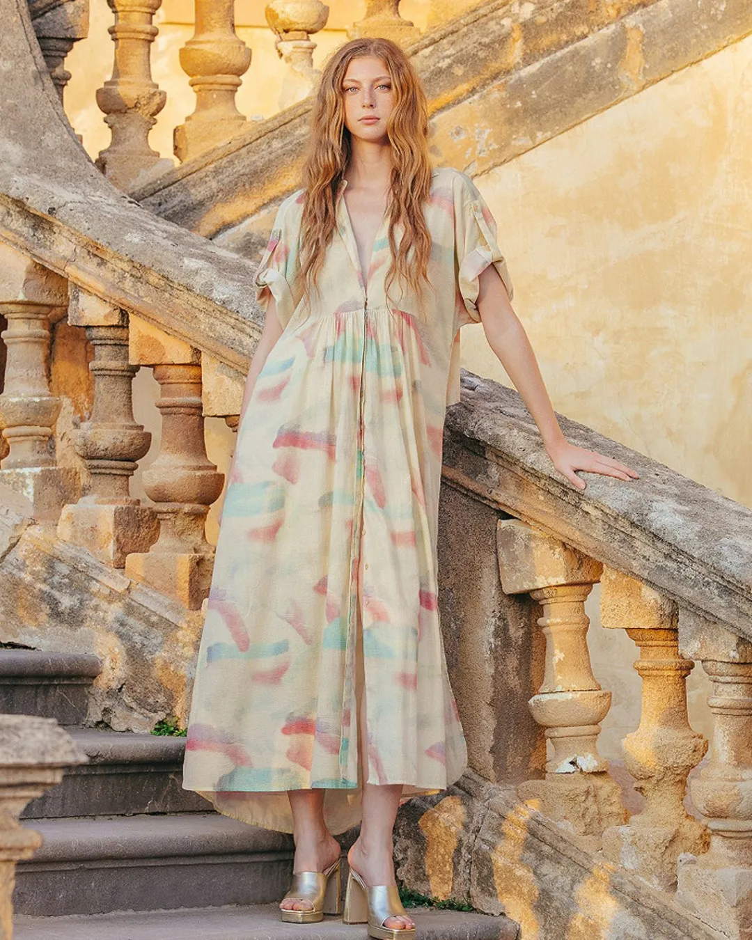 Robes & Jupes>Mes Demoiselles Paris Robe Darelle Pastels