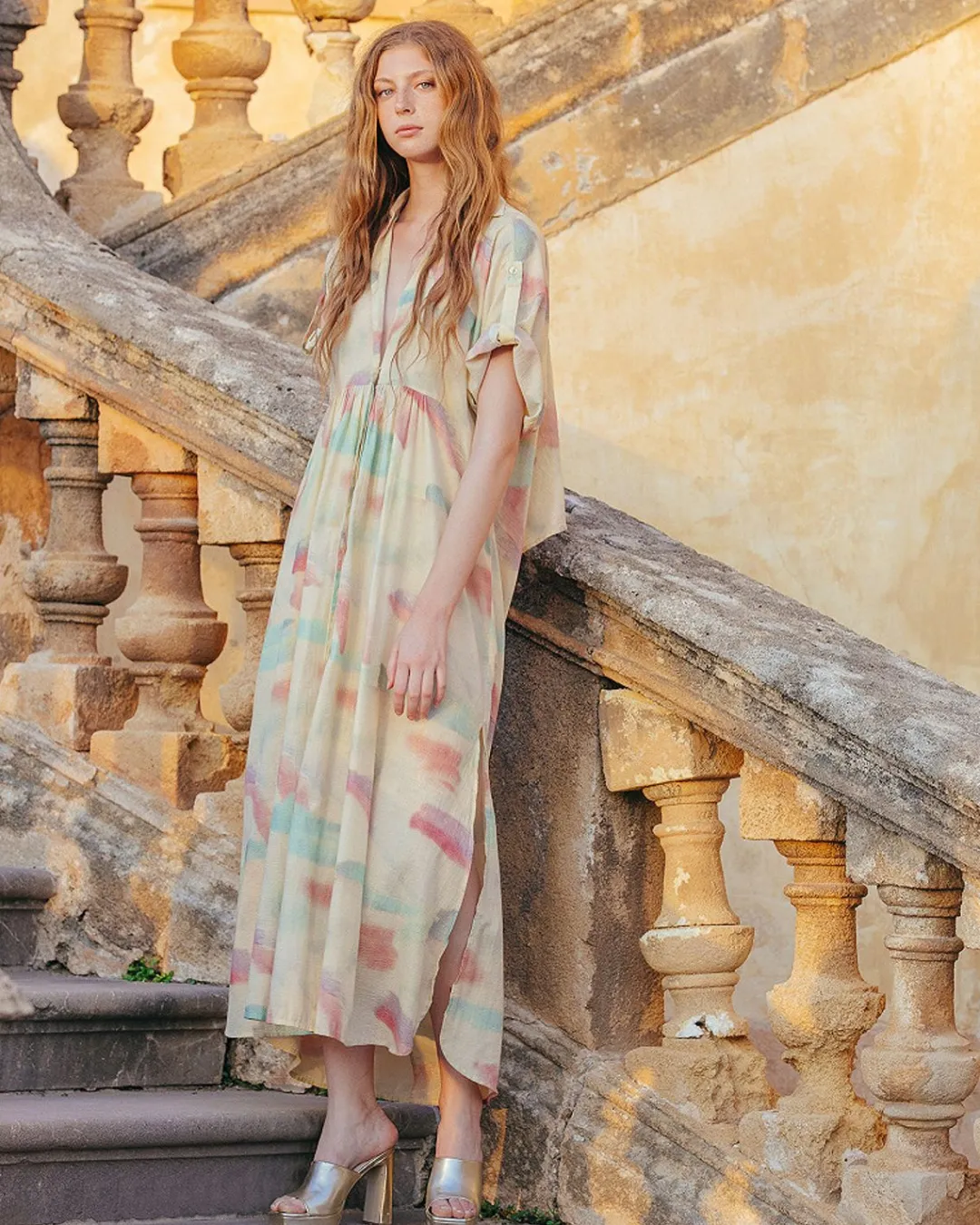 Robes & Jupes>Mes Demoiselles Paris Robe Darelle Pastels