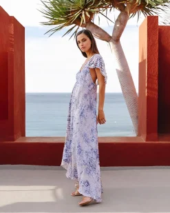 Robes & Jupes>Mes Demoiselles Paris Robe Dinette Bleu