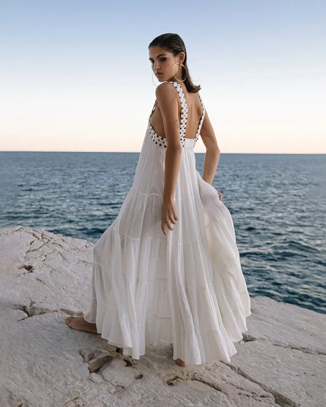 Robes & Jupes>Mes Demoiselles Paris Robe Gigi Blanc Casse