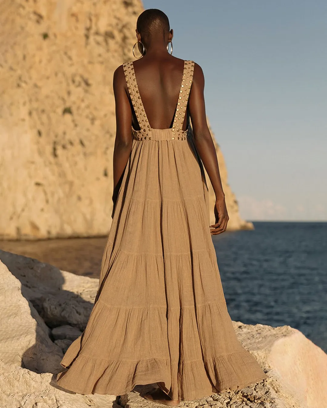 Robes & Jupes>Mes Demoiselles Paris Robe Gigi Sable