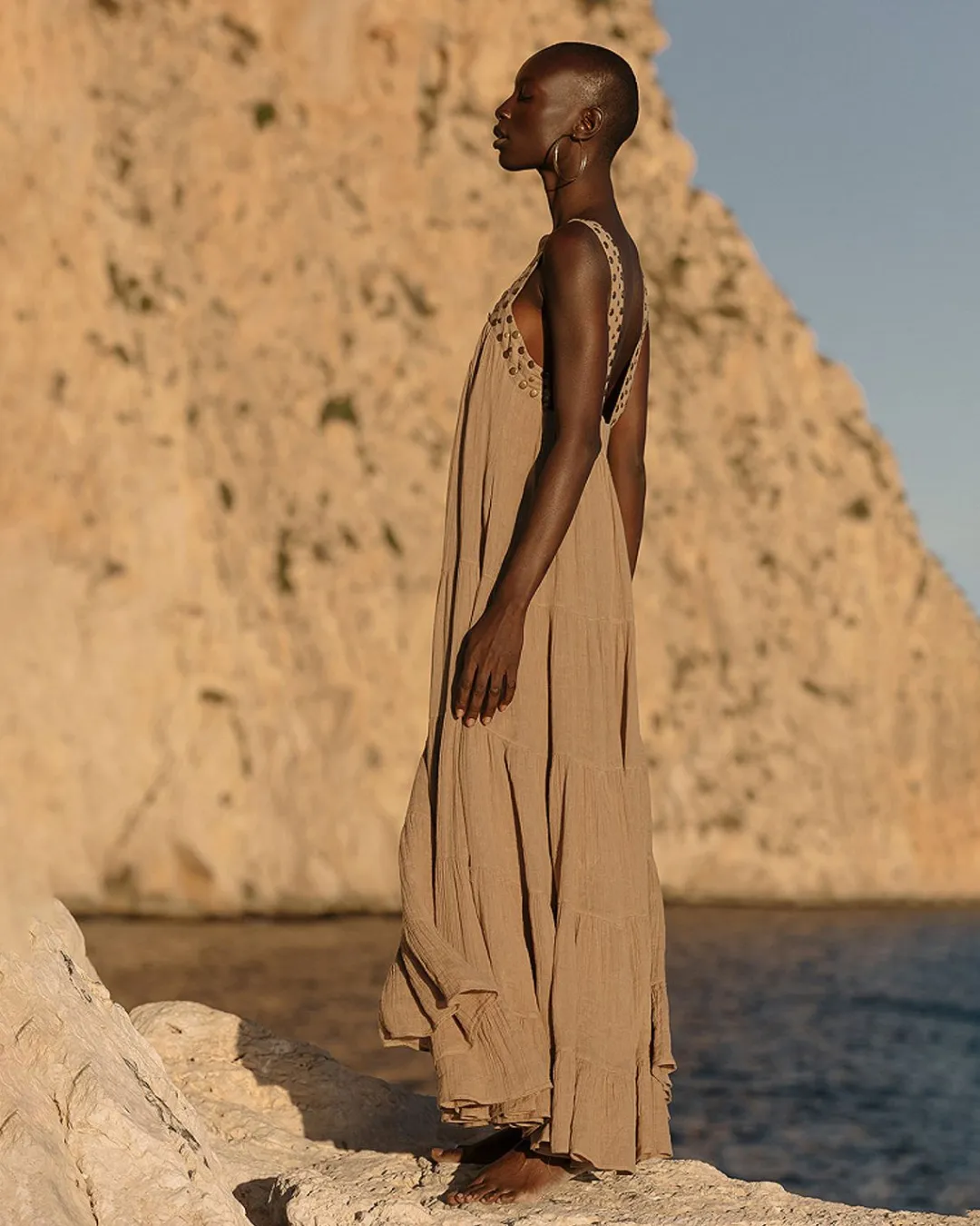 Robes & Jupes>Mes Demoiselles Paris Robe Gigi Sable