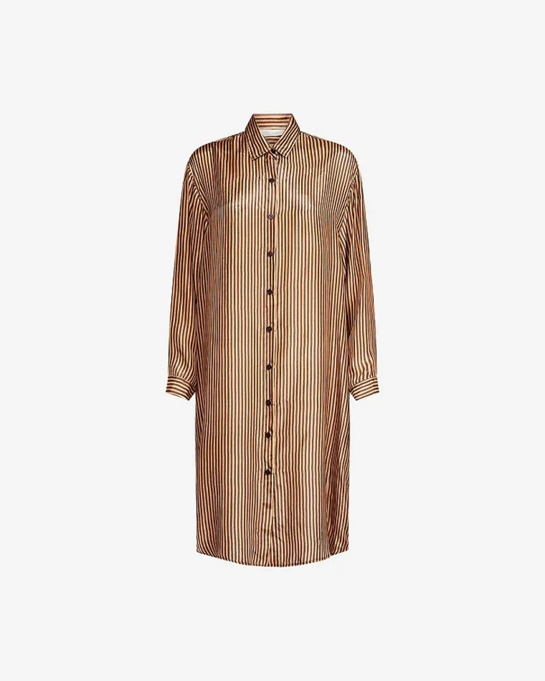 Robes & Jupes>Mes Demoiselles Paris Robe Hiva Terre / Chocolat