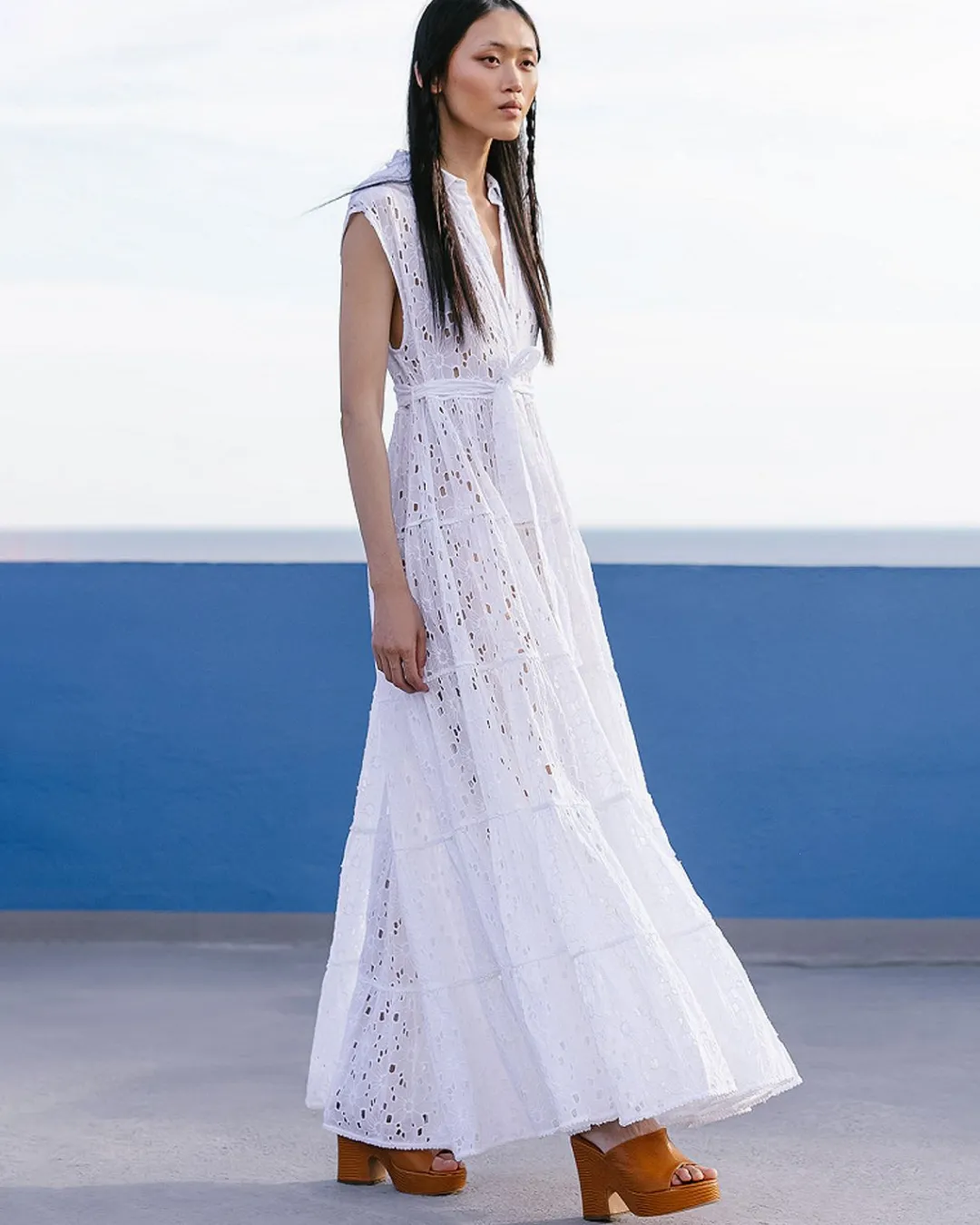 Robes & Jupes>Mes Demoiselles Paris Robe Lacroix Blanc