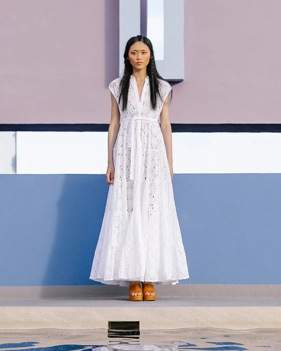 Robes & Jupes>Mes Demoiselles Paris Robe Lacroix Blanc