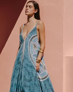 Robes & Jupes>Mes Demoiselles Paris Robe Mishtar Bleu
