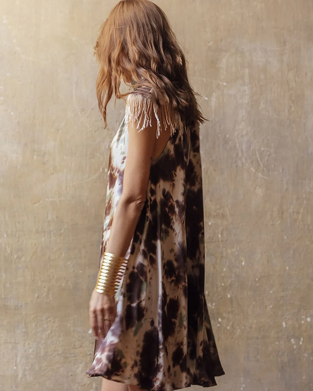 Robes & Jupes>Mes Demoiselles Paris Robe Moho Teinture A Nouer