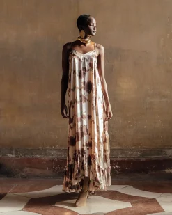 Robes & Jupes>Mes Demoiselles Paris Robe Muse Teinture A Nouer