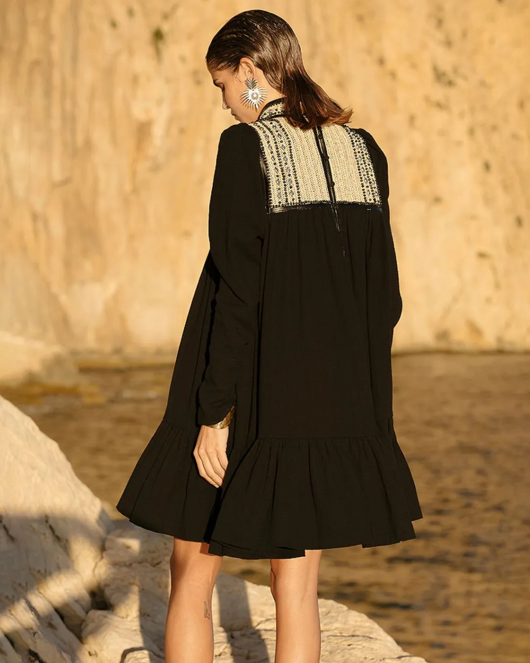 Robes & Jupes>Mes Demoiselles Paris Robe Narva Noir