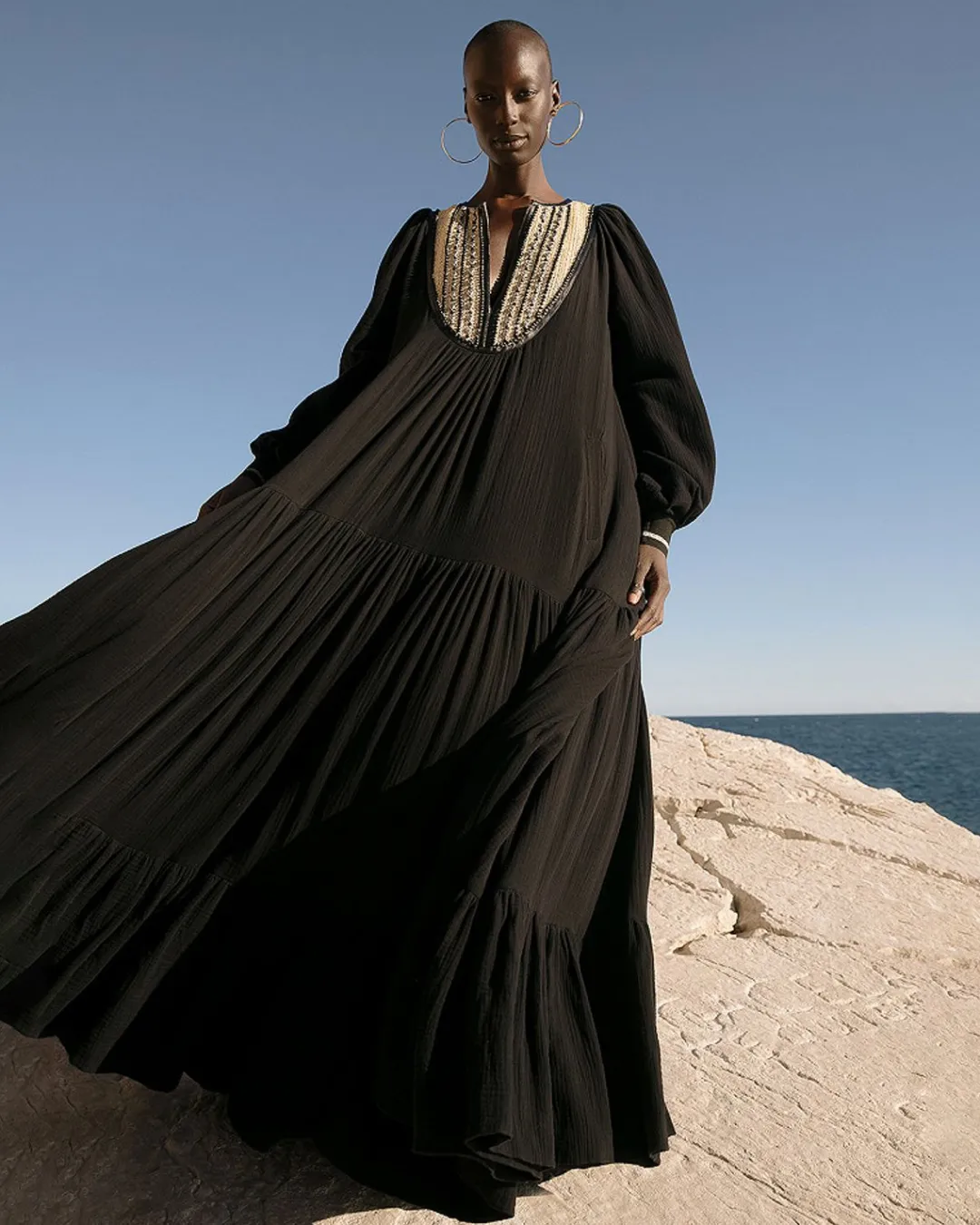 Robes & Jupes>Mes Demoiselles Paris Robe Nys Noir