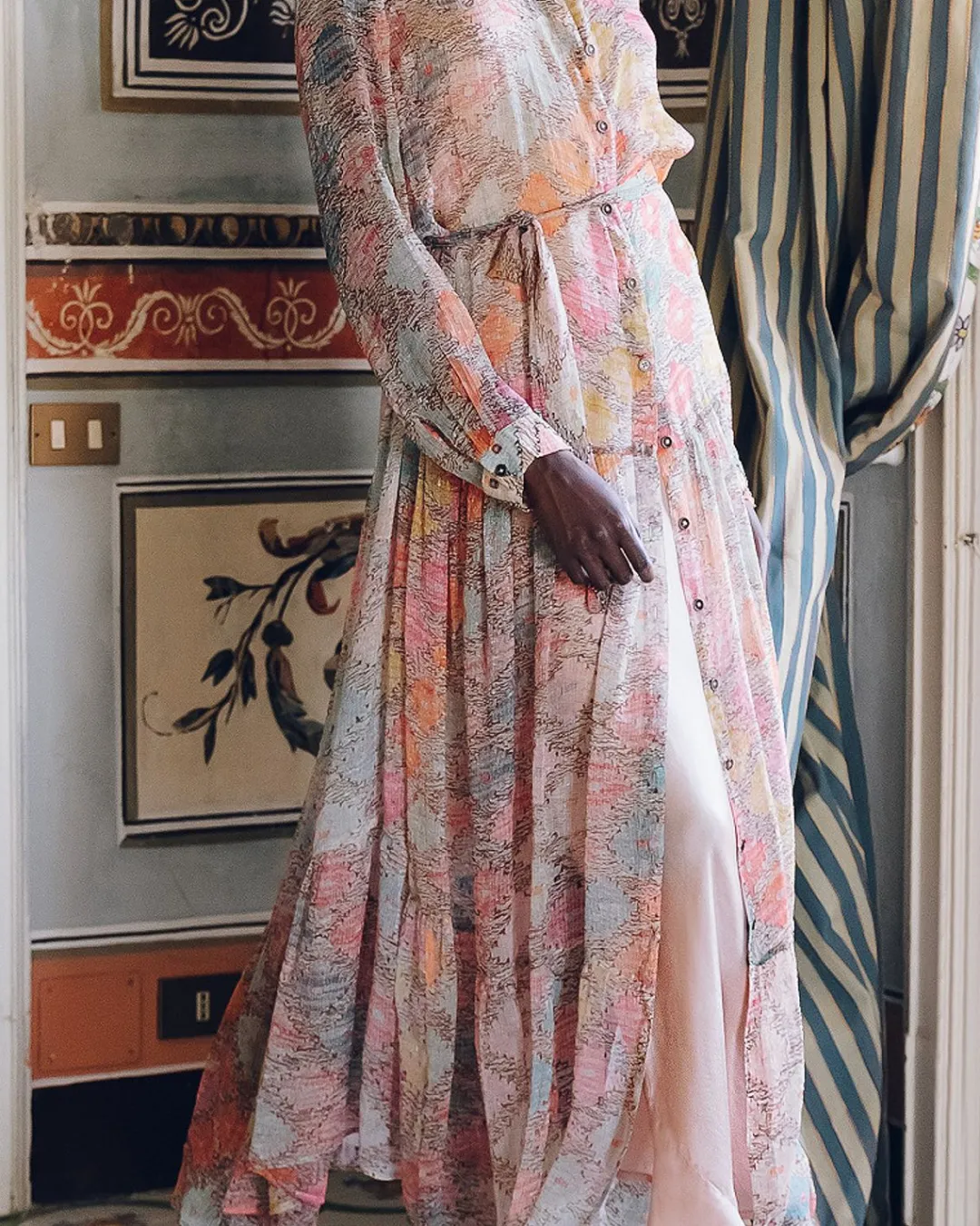 Robes & Jupes>Mes Demoiselles Paris Robe Odette Multicolore