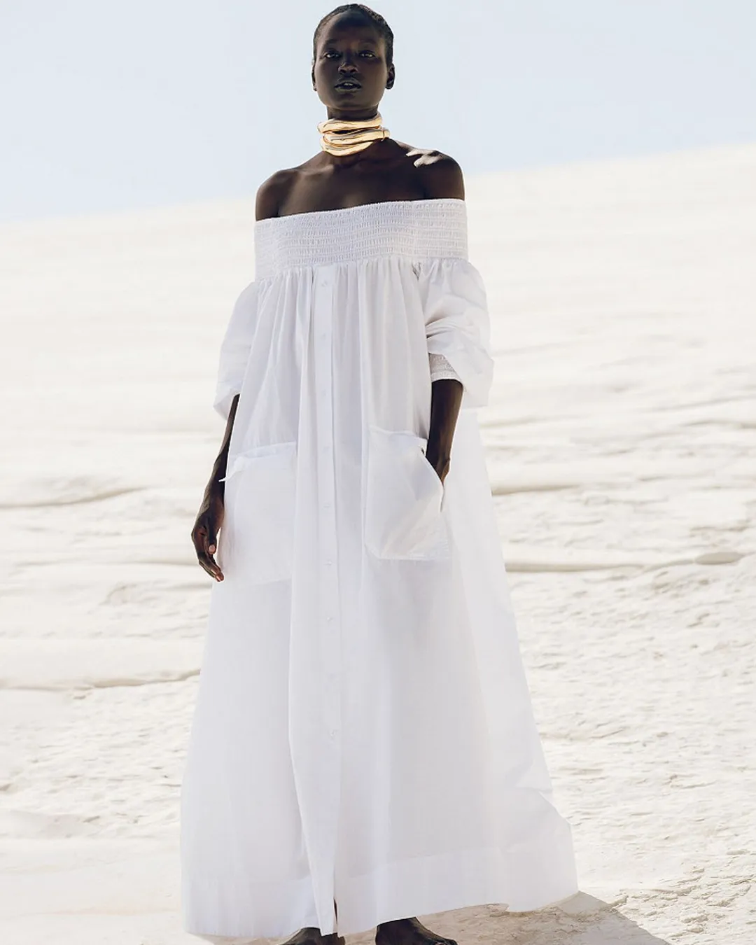 Robes & Jupes>Mes Demoiselles Paris Robe Parimar Blanc