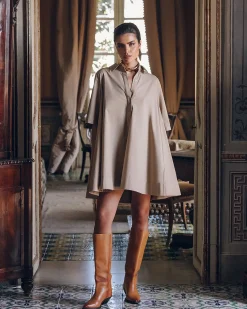 Robes & Jupes>Mes Demoiselles Paris Robe Perle Sable