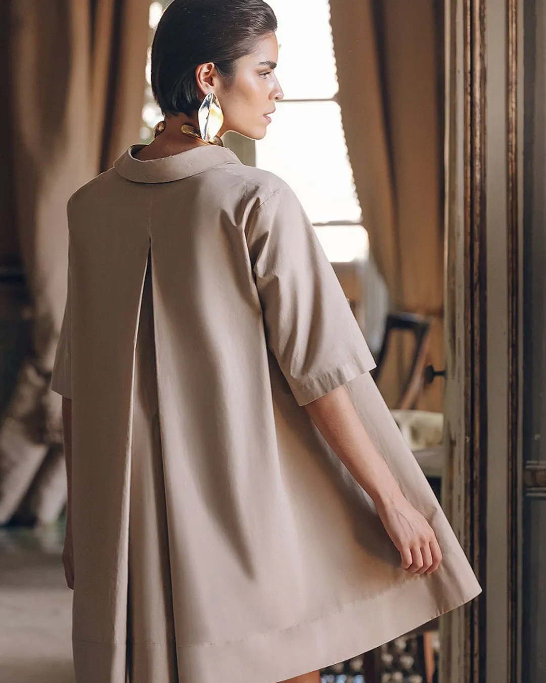 Robes & Jupes>Mes Demoiselles Paris Robe Perle Sable