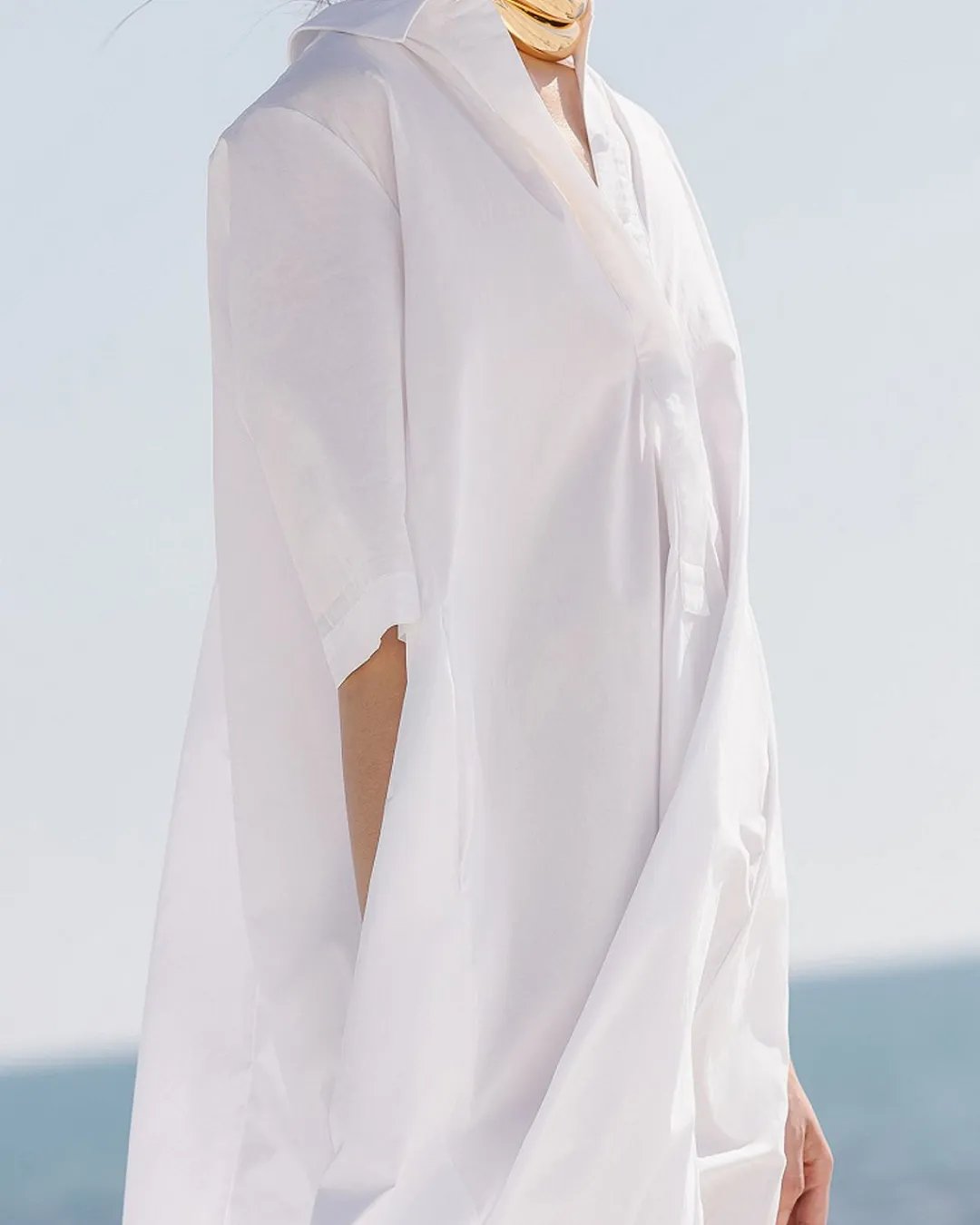 Robes & Jupes>Mes Demoiselles Paris Robe Pierre De Soleil Blanc