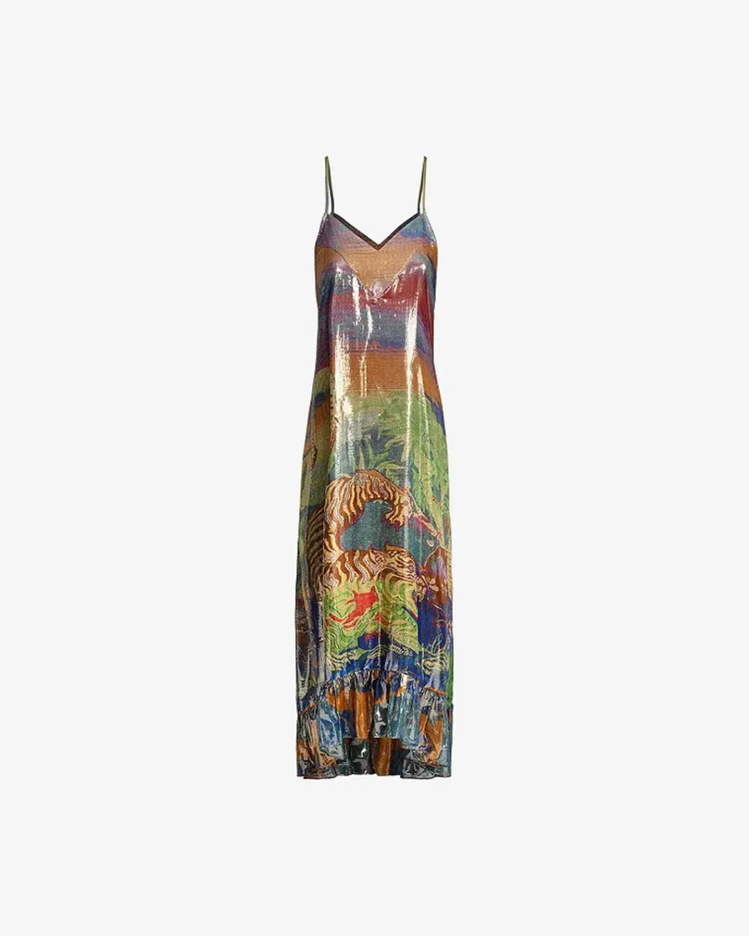 Robes & Jupes>Mes Demoiselles Paris Robe Rouna Imprime Multicolor