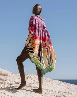 Robes & Jupes>Mes Demoiselles Paris Robe Semivole Multicolore
