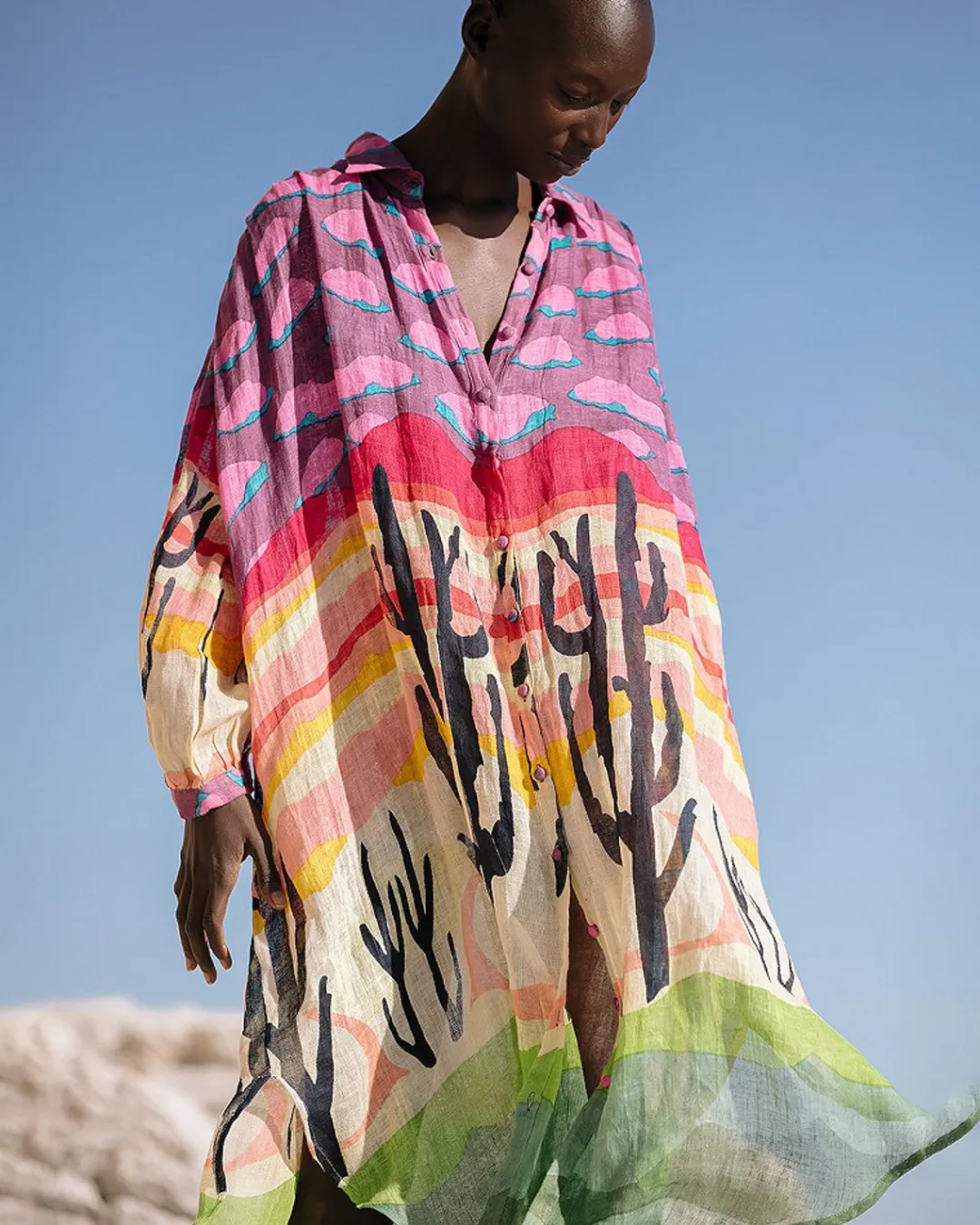 Robes & Jupes>Mes Demoiselles Paris Robe Semivole Multicolore