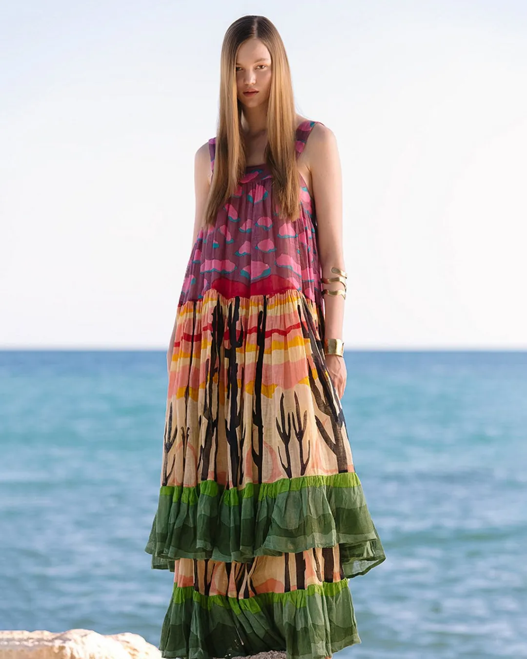 Robes & Jupes>Mes Demoiselles Paris Robe Sioux Multicolore