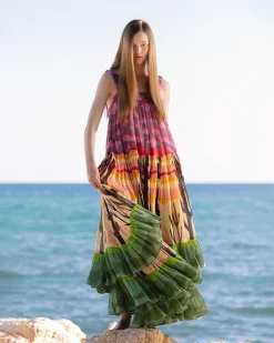 Robes & Jupes>Mes Demoiselles Paris Robe Sioux Multicolore