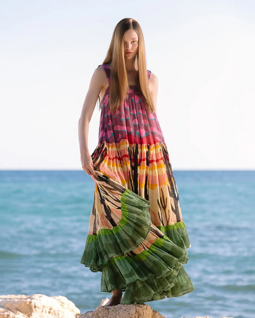 Robes & Jupes>Mes Demoiselles Paris Robe Sioux Multicolore