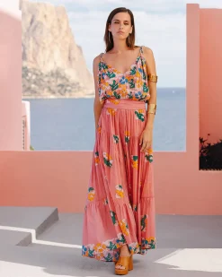 Robes & Jupes>Mes Demoiselles Paris Robe Willou Imprime Fleuri
