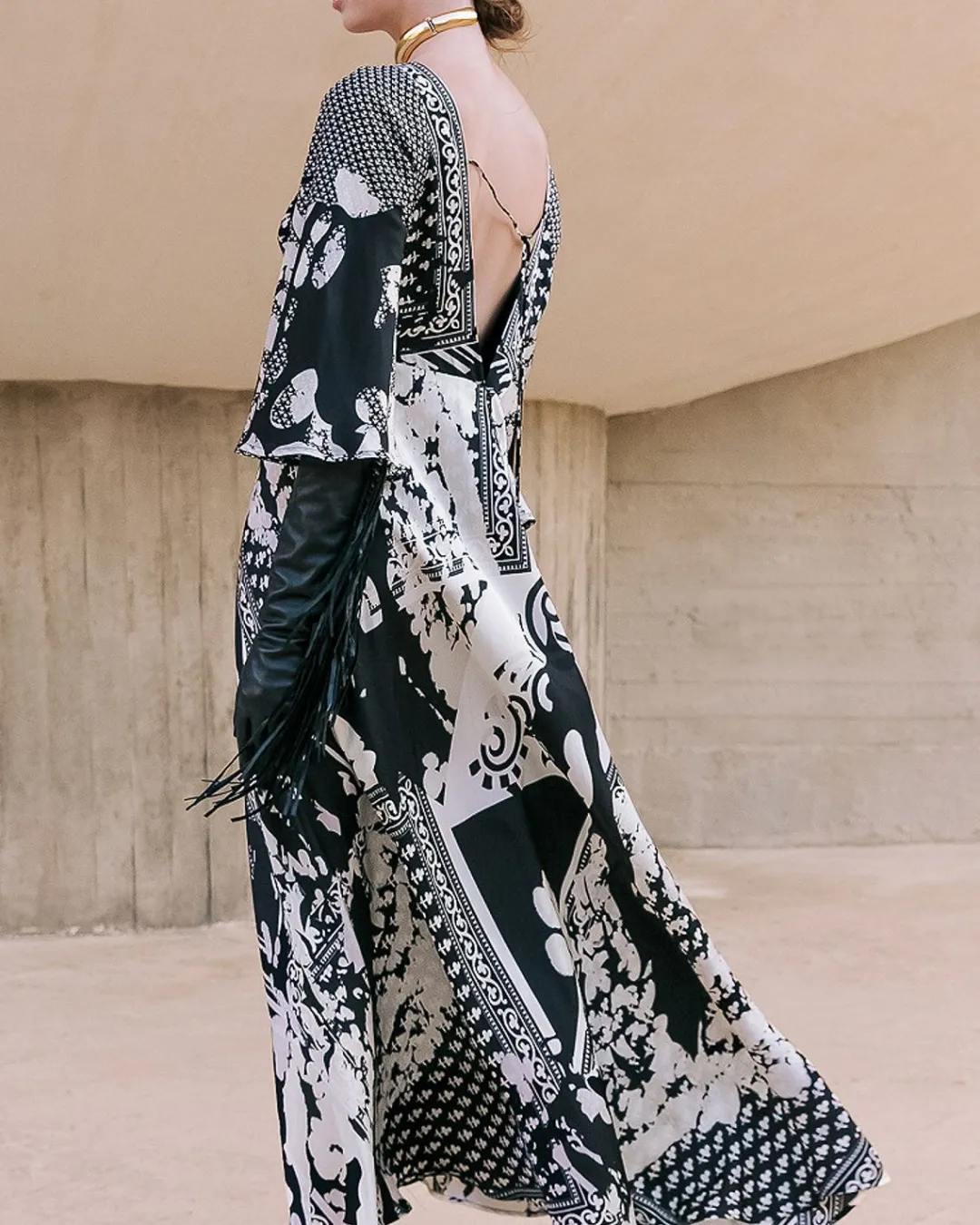 Robes & Jupes>Mes Demoiselles Paris Robe Wonda Noir / Blanc