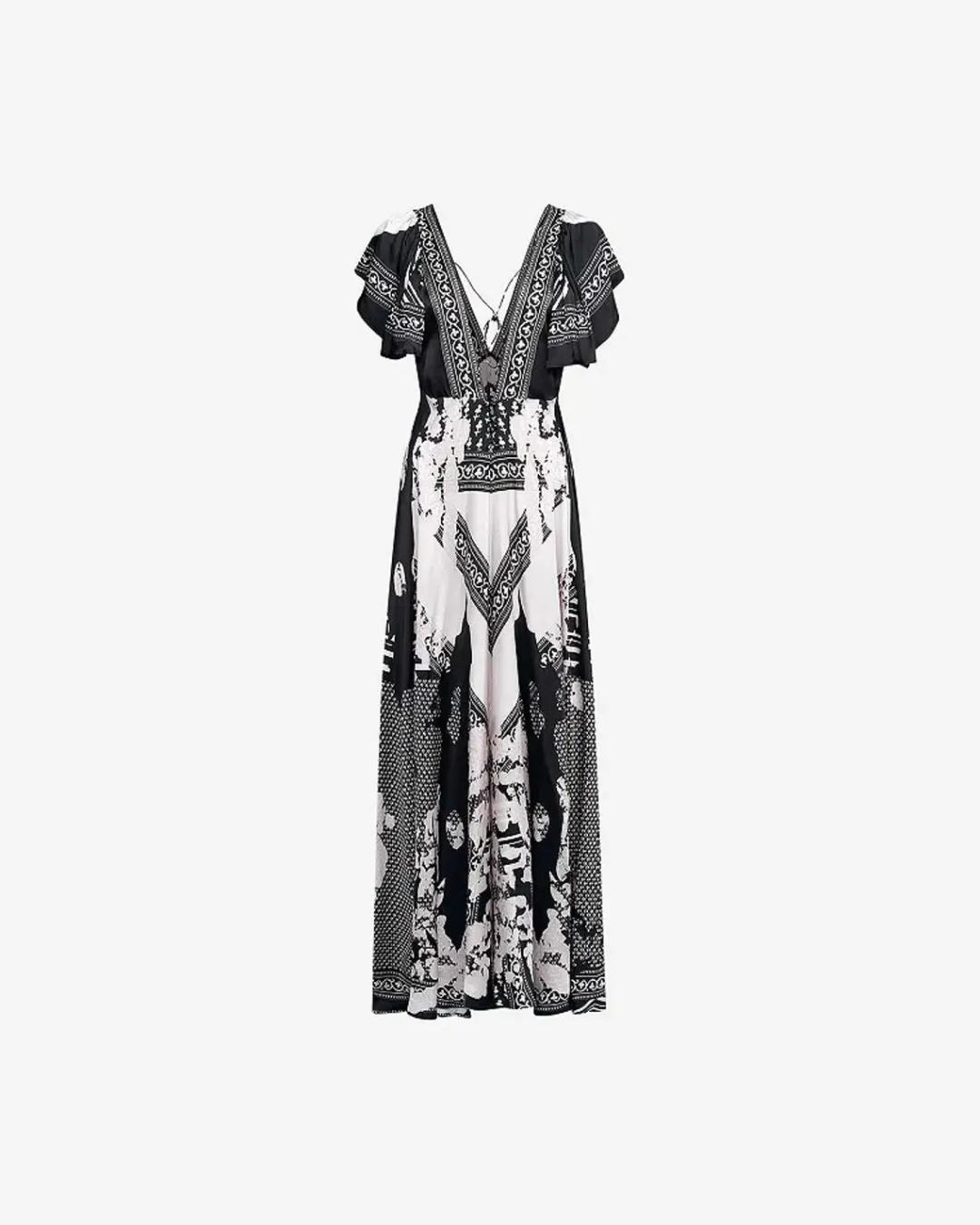 Robes & Jupes>Mes Demoiselles Paris Robe Wonda Noir / Blanc
