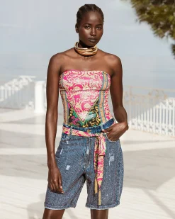 Pantalons>Mes Demoiselles Paris Short Joplin Bleu