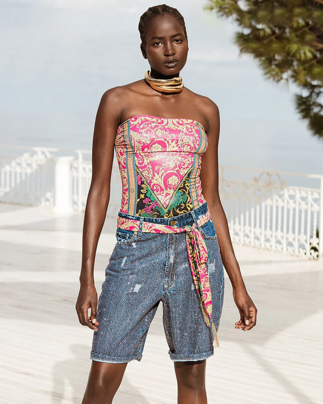 Pantalons>Mes Demoiselles Paris Short Joplin Bleu
