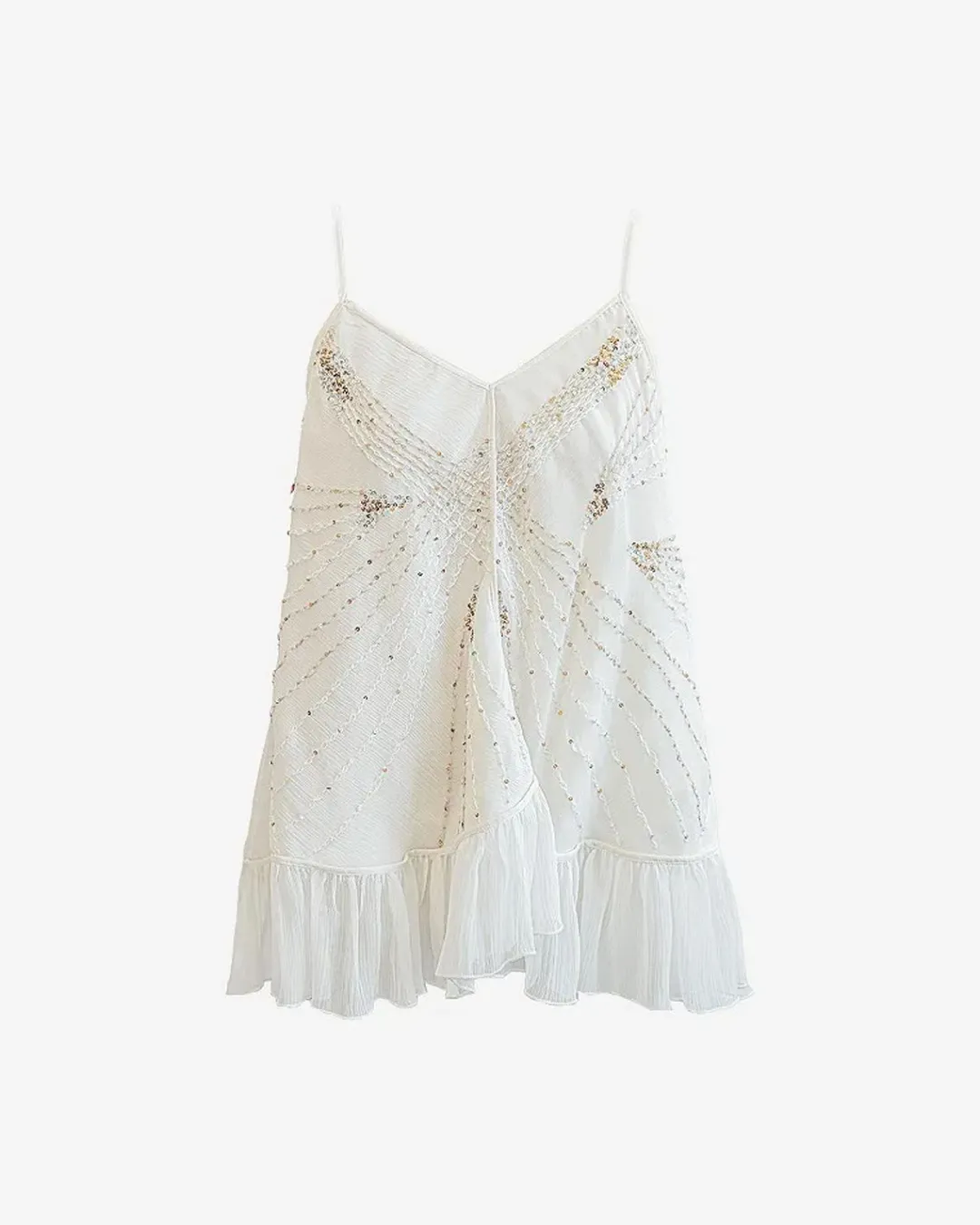 Chemises & Tops>Mes Demoiselles Paris Top Alba Ecru
