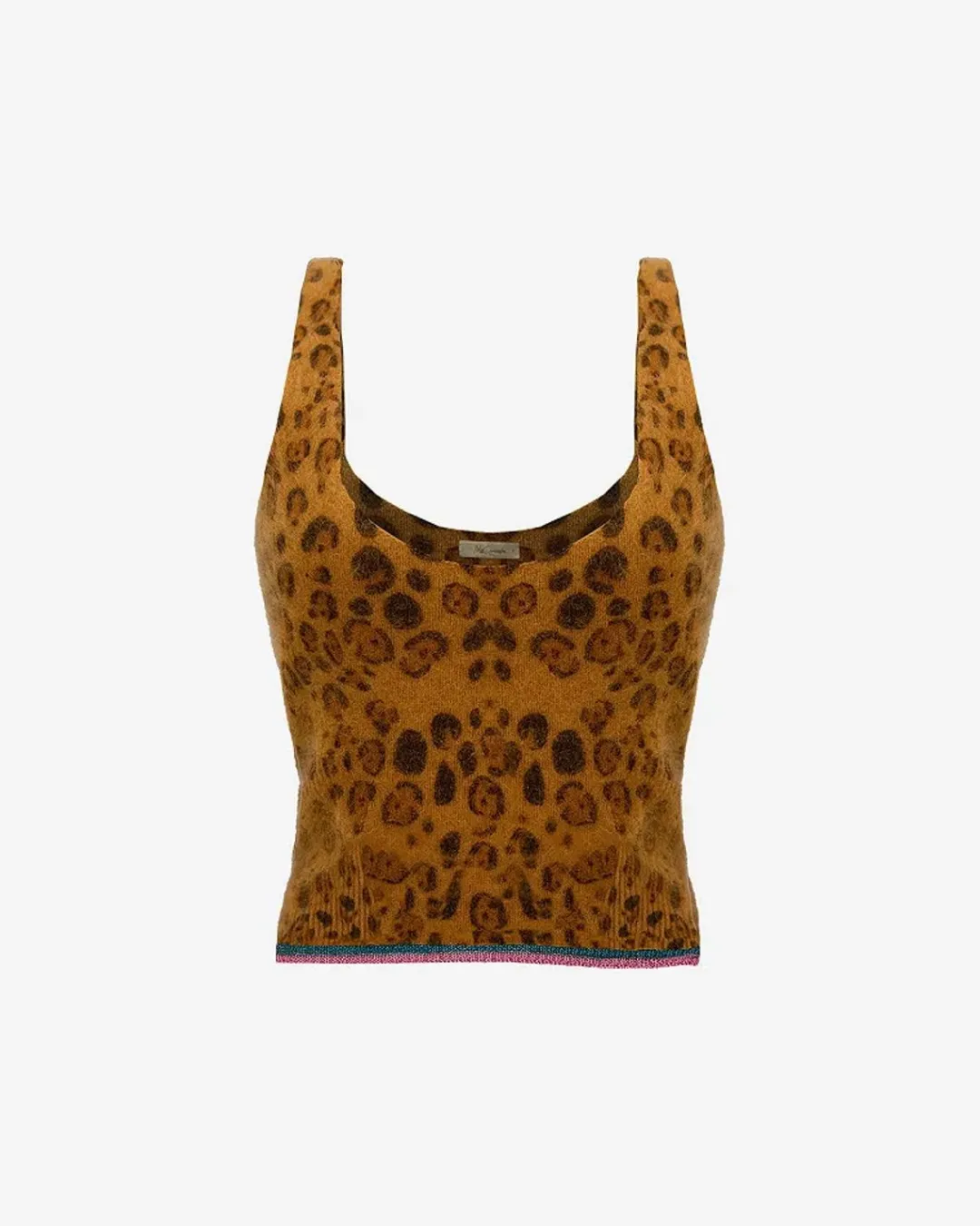 Chemises & Tops>Mes Demoiselles Paris Top Leonie Imprime Leopard