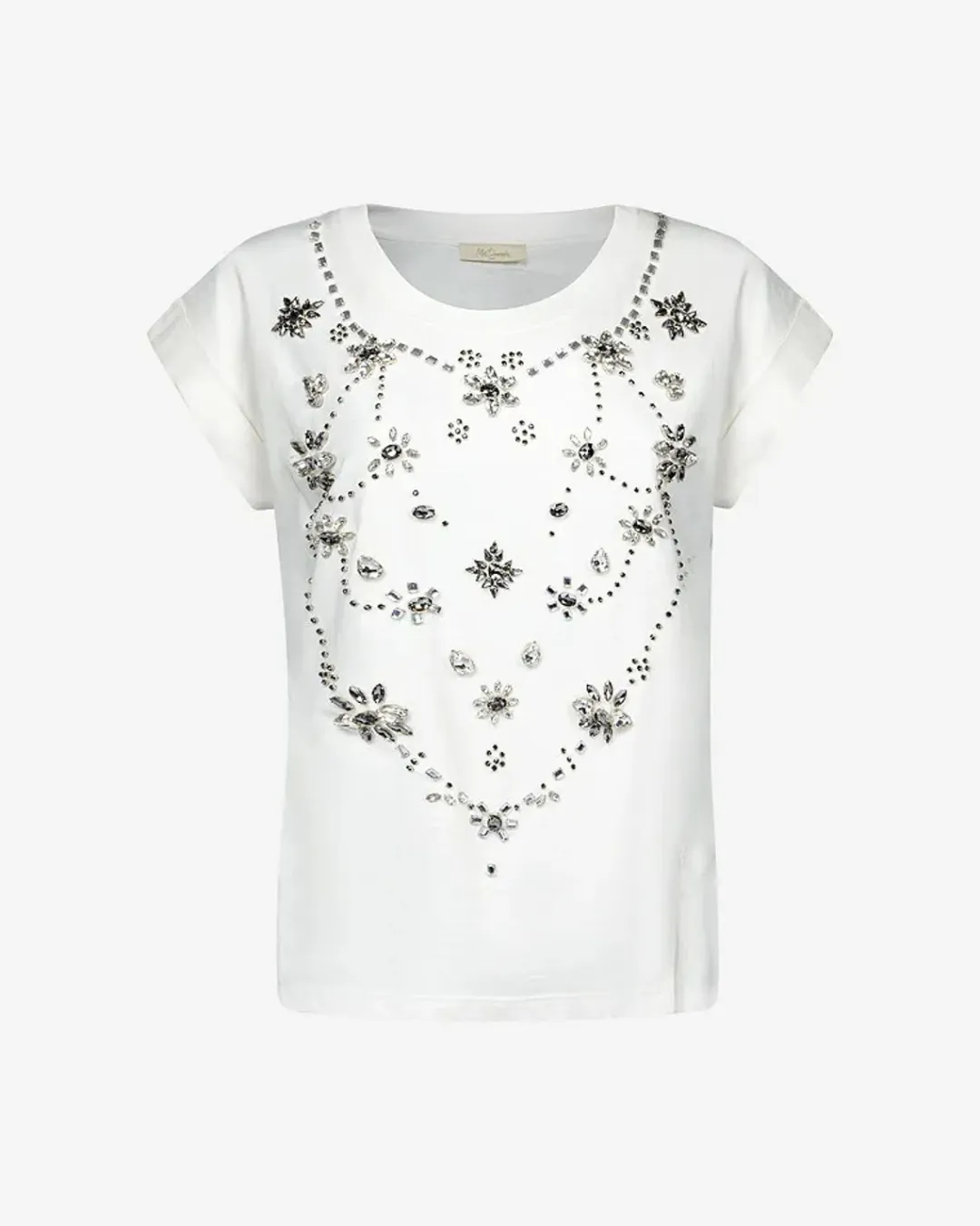 Chemises & Tops>Mes Demoiselles Paris Top Mani Blanc