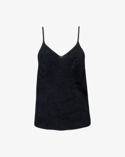 Chemises & Tops>Mes Demoiselles Paris Top Reine Noir