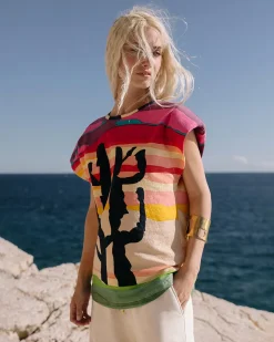 Chemises & Tops>Mes Demoiselles Paris Top Sodoc Multicolore