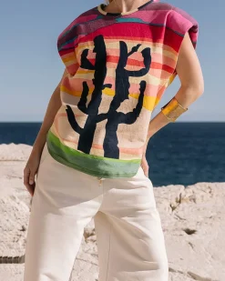 Chemises & Tops>Mes Demoiselles Paris Top Sodoc Multicolore